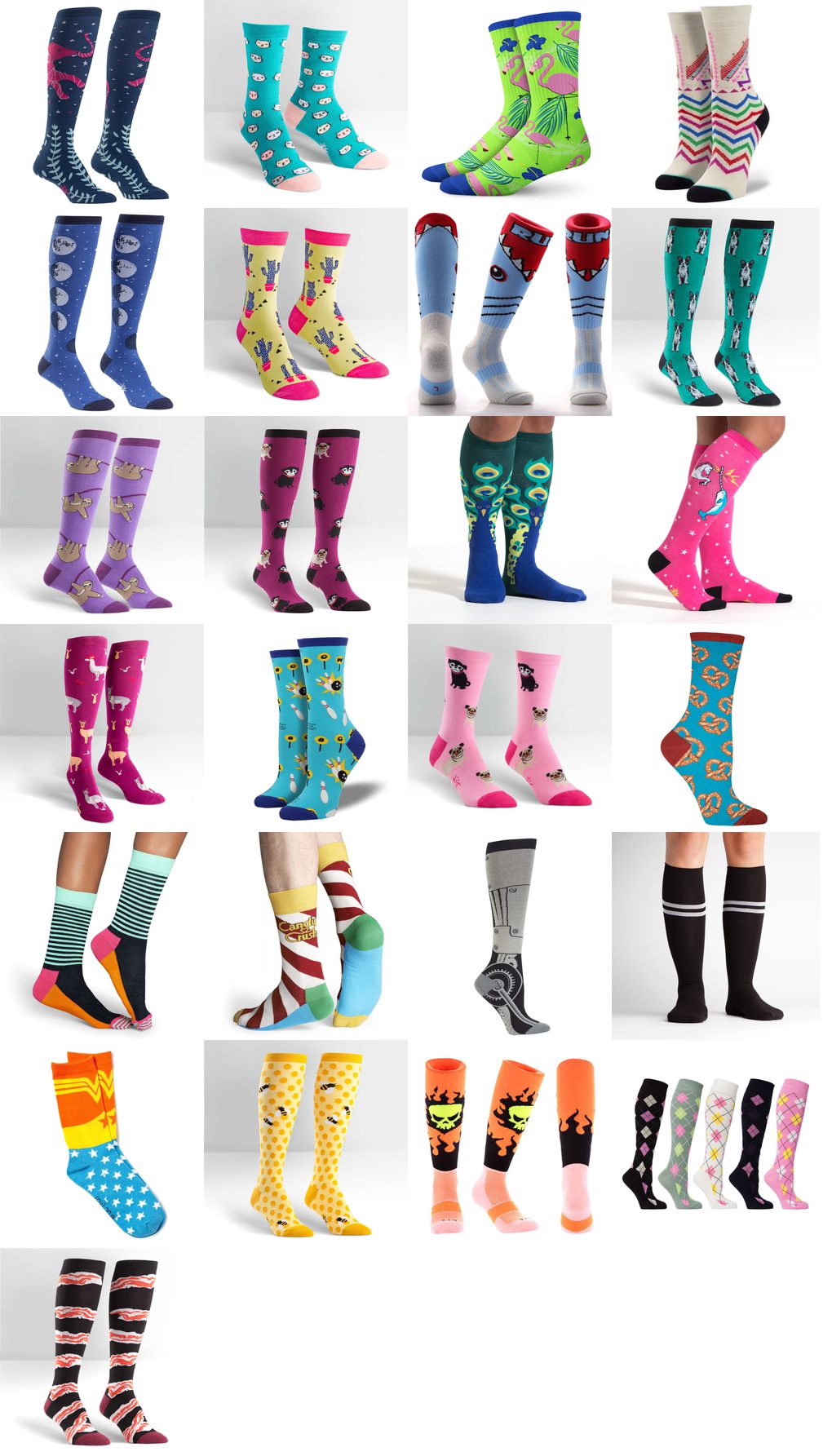 funky socks for women